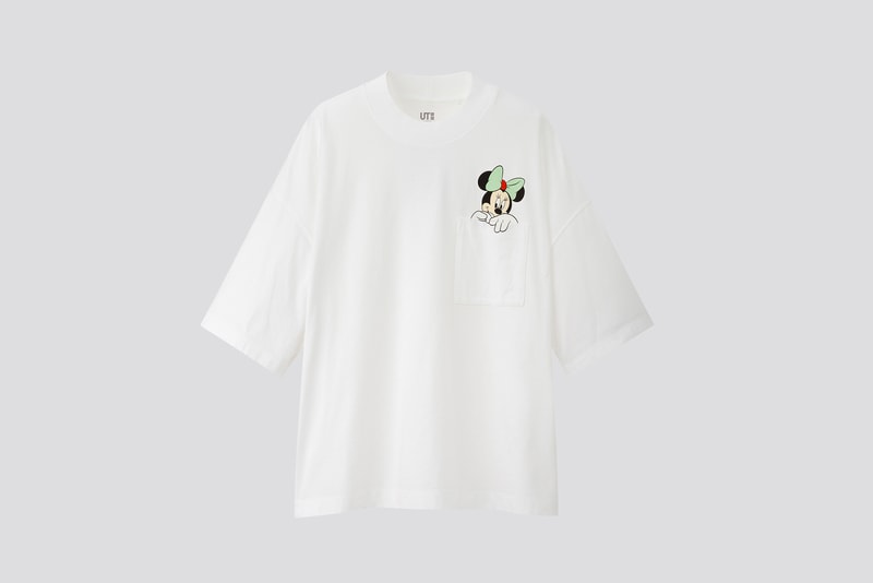 AMBUSH x Disney x Uniqlo UT Minnie Mouse Collection T-Shirt Pocket White