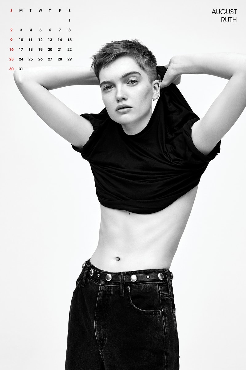 V Magazine 2020 Calendar Ruth Bell