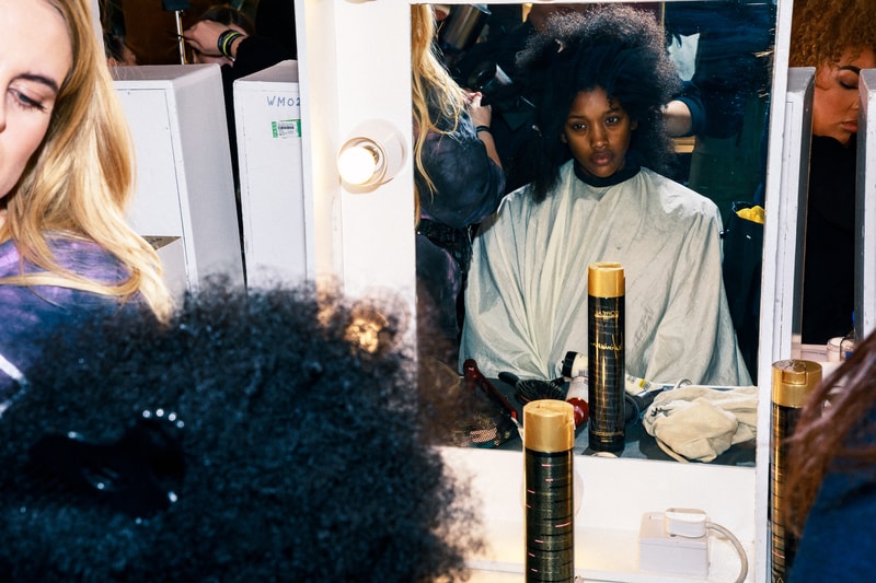 Backstage at JW Anderson Fall/Winter 2020 LFW Jonathan Anderson Collection Show London Fashion Week