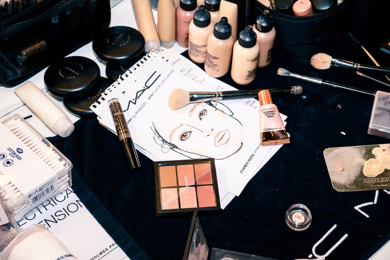 Backstage at JW Anderson Fall/Winter 2020 LFW Jonathan Anderson Collection Show London Fashion Week