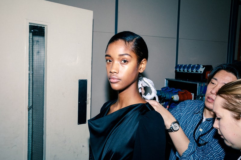 Backstage at JW Anderson Fall/Winter 2020 LFW Jonathan Anderson Collection Show London Fashion Week