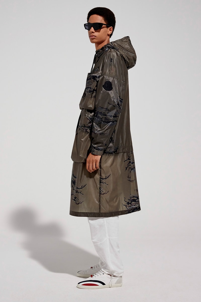 2 moncler 1952 genius womens mens collection trench coats puffer jackets outerwear navy blue hoodie maroon blue green sunglasses shades