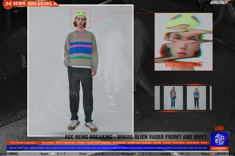ader error spring summer vader collection space invaders game blazers suits black olive green tshirt shorts pants grey