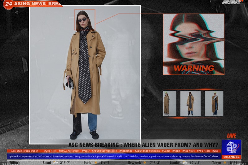 ader error spring summer vader collection space invaders game blazers suits black olive green tshirt shorts pants grey