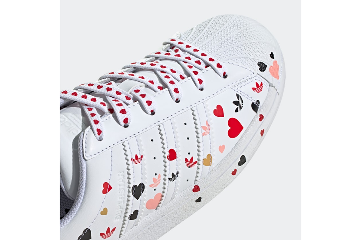 adidas originals valentines day sneakers superstar shoes sneakerhead footwear 