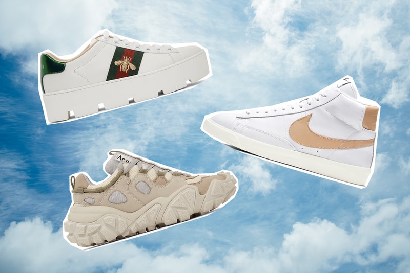 best spring womens sneakers nike blazer mid gucci white ace platform acne studios beige bolzter sneakerhead footwear shoes