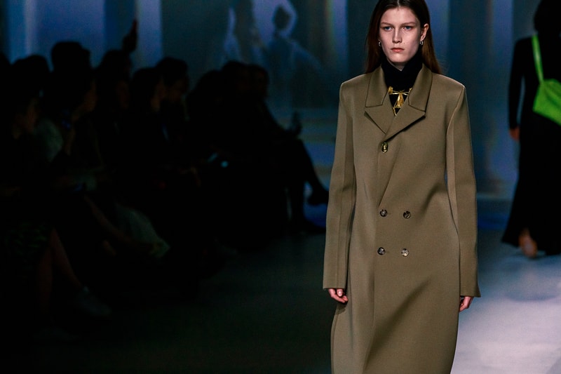 Bottega Veneta Fall Winter 2020 FW20 Runway Show Collection Milan Fashion Week Daniel Lee Coat