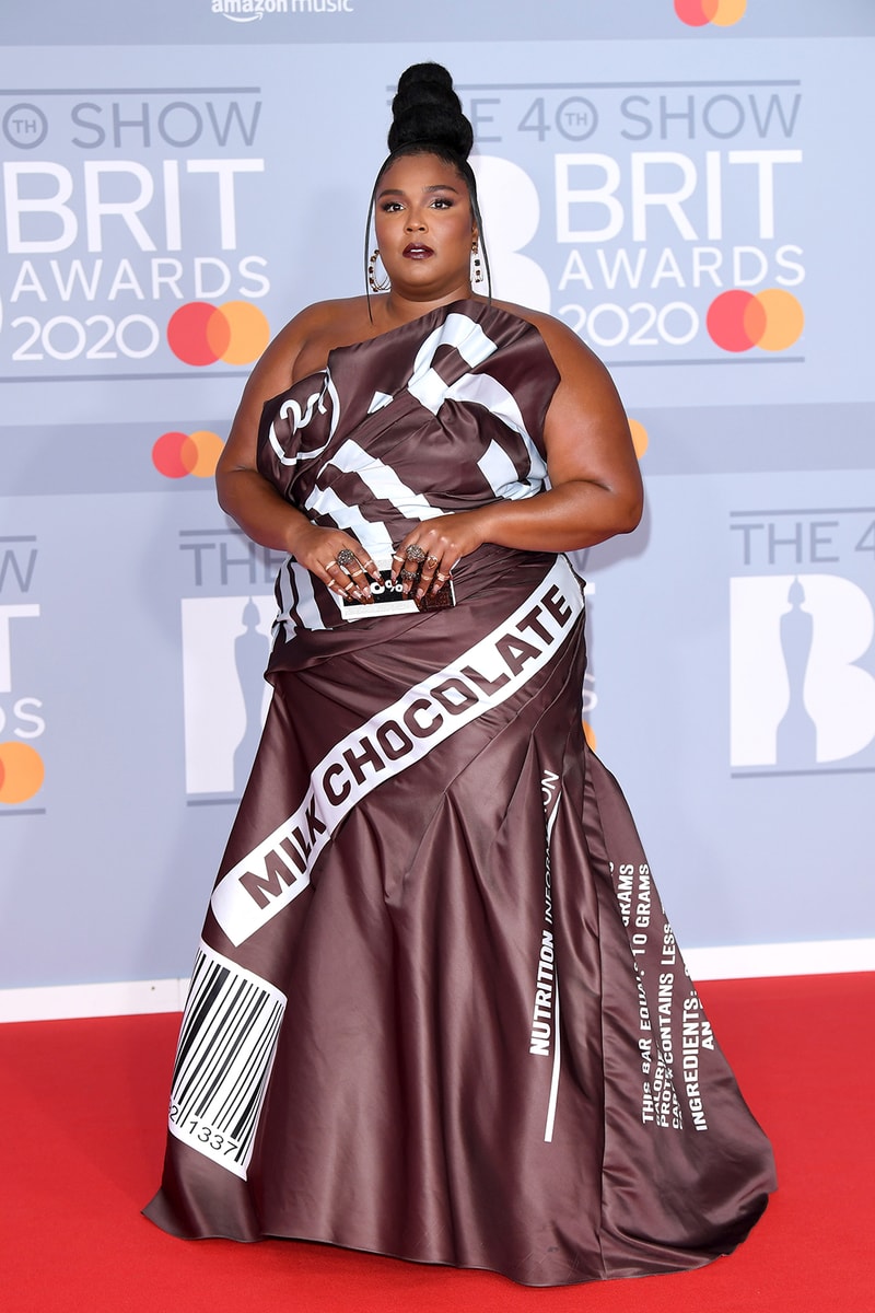 brit awards red carpet best dressed celebrities mabel billie eilish burberry moschino