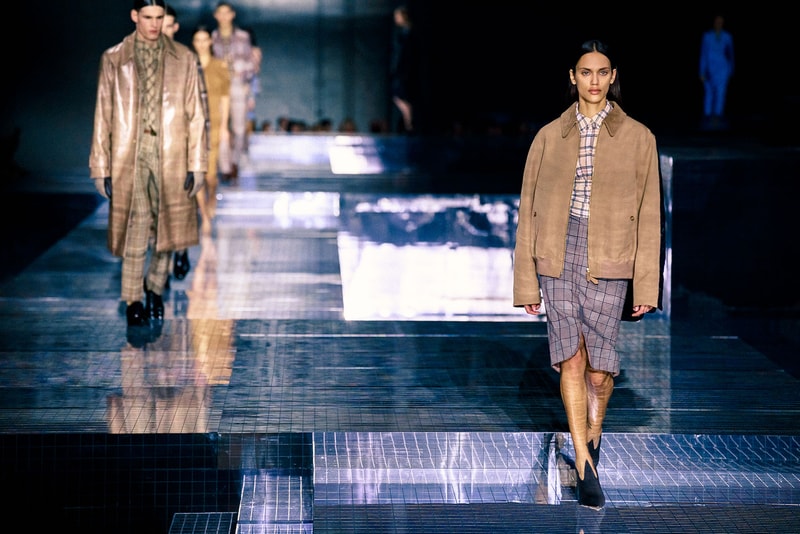 burberry fall winter london fashion week runway riccardo tisci carbon neutral sustainability