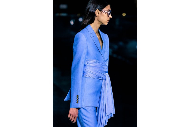 burberry fall winter london fashion week runway riccardo tisci carbon neutral sustainability