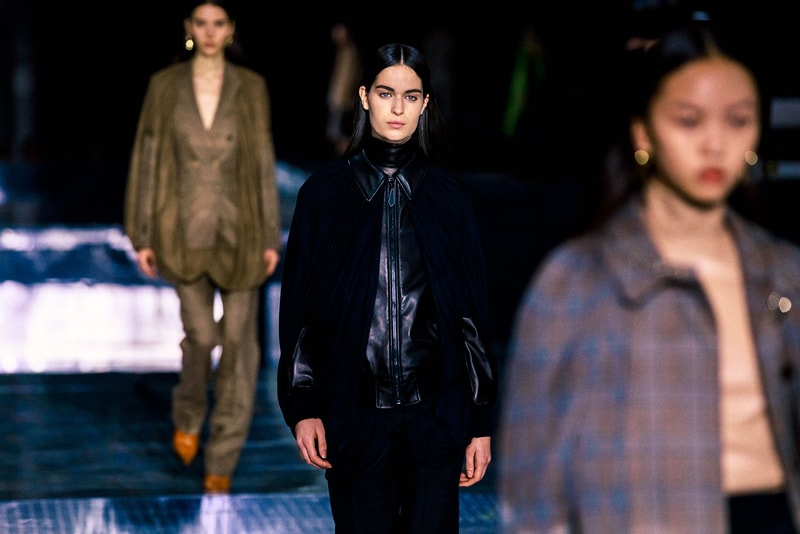 burberry fall winter london fashion week runway riccardo tisci carbon neutral sustainability