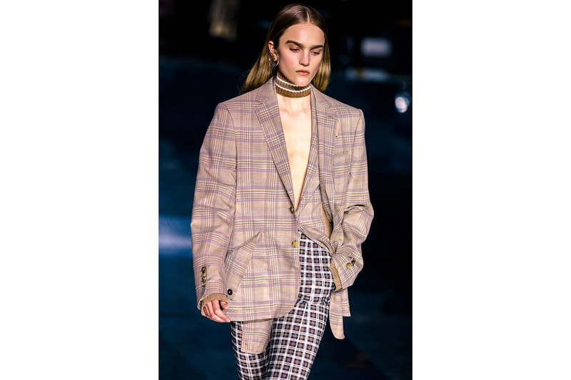burberry fall winter london fashion week runway riccardo tisci carbon neutral sustainability