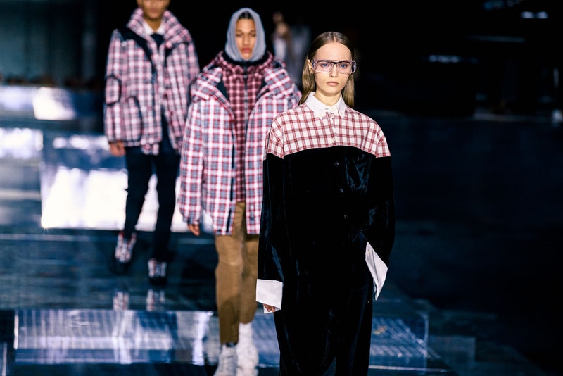burberry fall winter london fashion week runway riccardo tisci carbon neutral sustainability