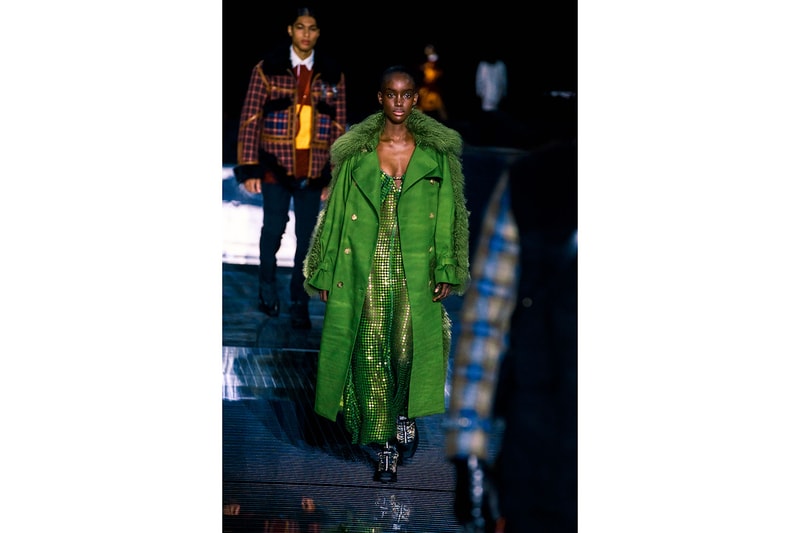 burberry fall winter london fashion week runway riccardo tisci carbon neutral sustainability