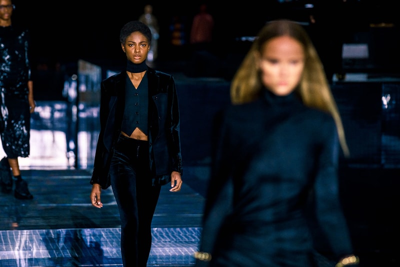 burberry fall winter london fashion week runway riccardo tisci carbon neutral sustainability