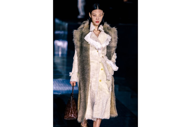burberry fall winter london fashion week runway riccardo tisci carbon neutral sustainability
