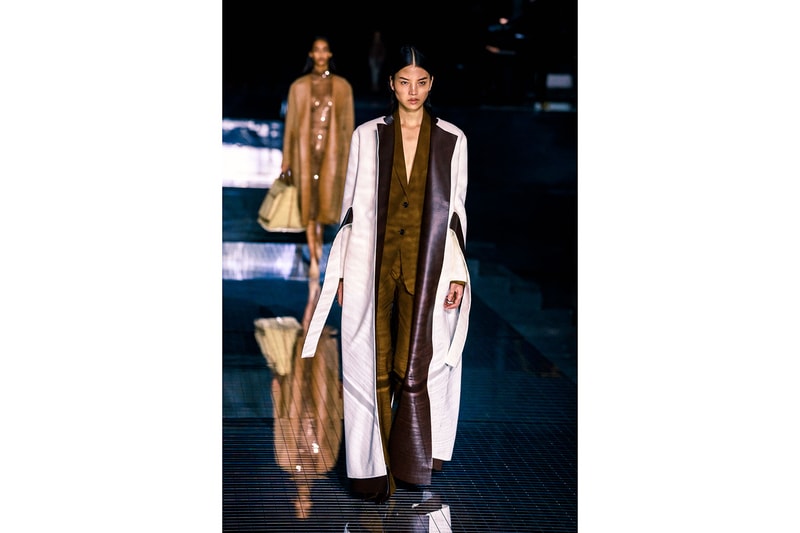 burberry fall winter london fashion week runway riccardo tisci carbon neutral sustainability