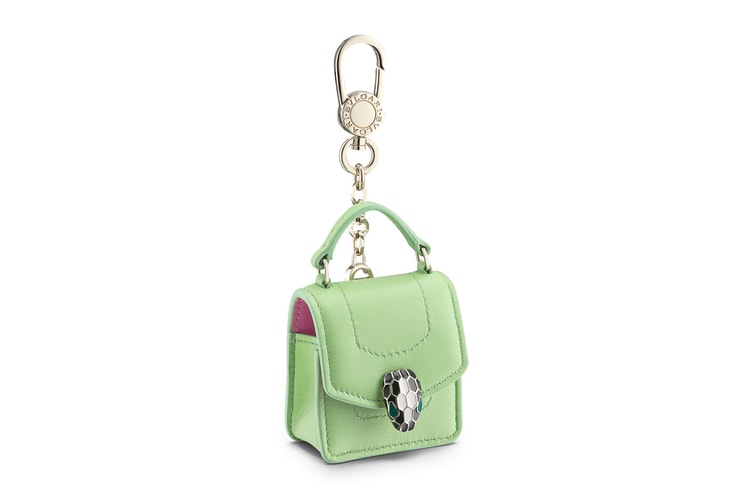 BVLGARI's Serpenti AirPods Case Features a Silver Snake Clasp