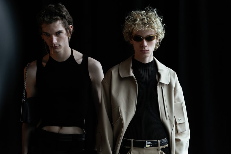 dion lee new york fashion week nyfw fall winter collection backstage makeup hair