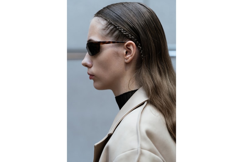 dion lee new york fashion week nyfw fall winter collection backstage makeup hair
