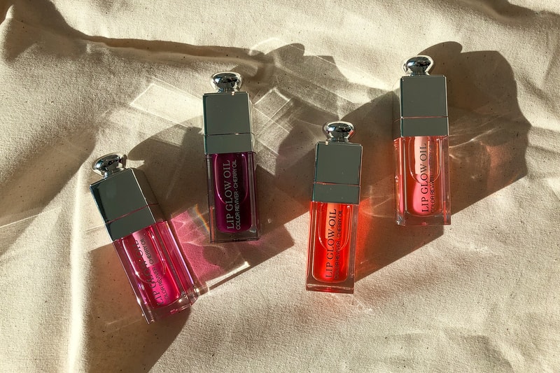 dior lip glow oil diorsnow collection pink berry makeup
