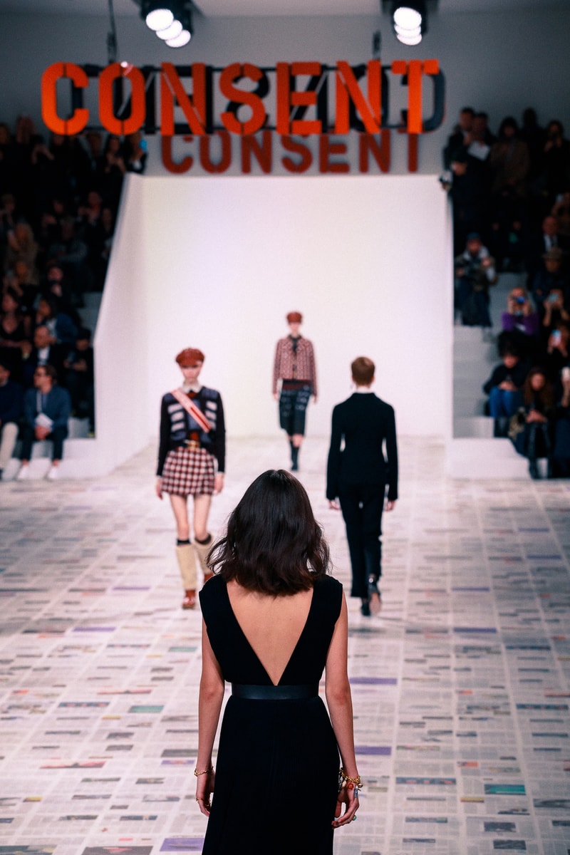 Dior Fall/Winter 2020 Collection Backstage Beauty Maria Grazia Chiuri Behind the Scenes Paris Fashion Week