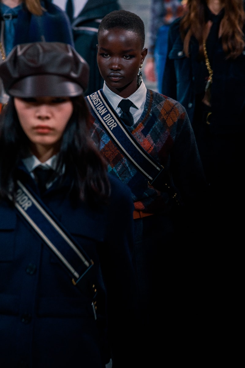 Dior Fall/Winter 2020 Collection Backstage Beauty Maria Grazia Chiuri Behind the Scenes Paris Fashion Week