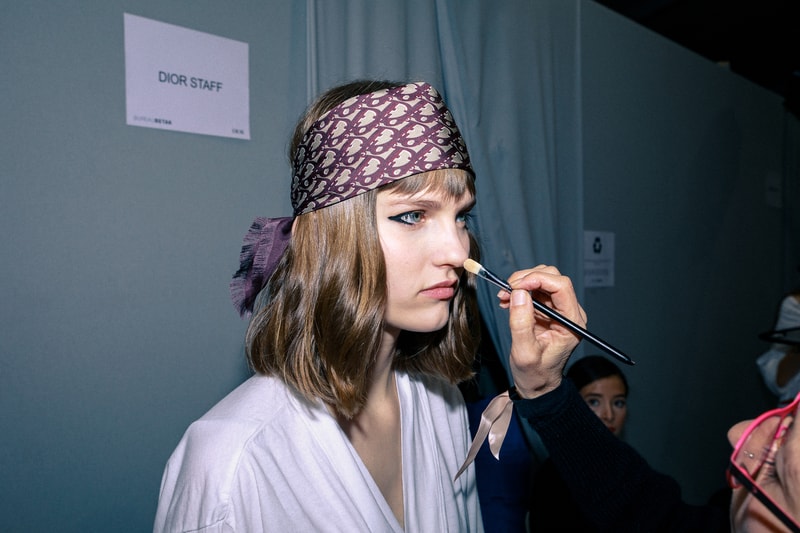 Dior Fall/Winter 2020 Collection Backstage Beauty Maria Grazia Chiuri Behind the Scenes Paris Fashion Week