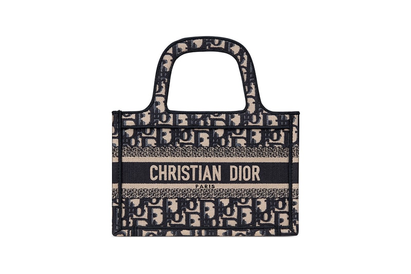 Dior Mini Book Tote Oblique Monogram