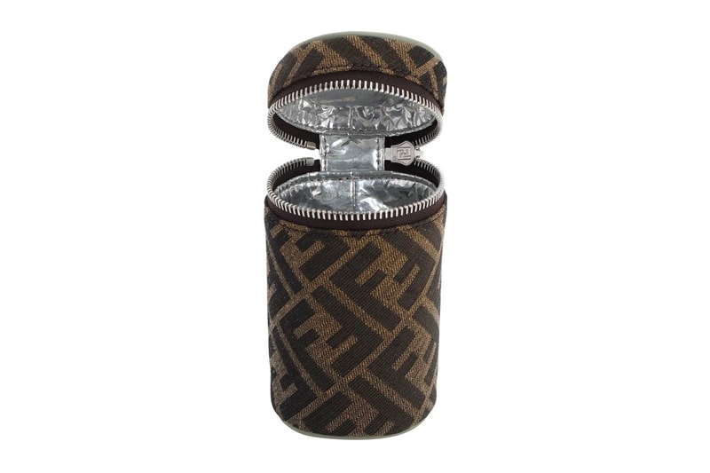 Fendi Logo Monogram Can Holder Bag Clip 