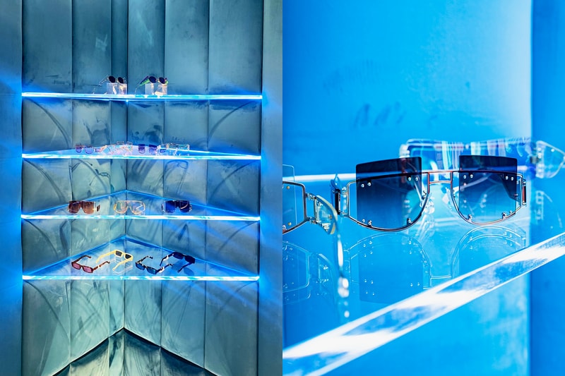 fenty rihanna bergdorf goodman pop up store jed skrzypczak digital art installation