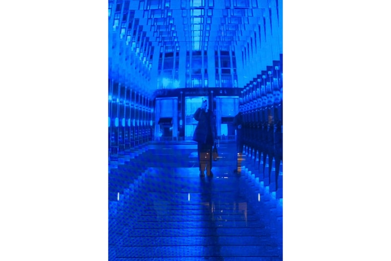 fenty rihanna bergdorf goodman pop up store jed skrzypczak digital art installation