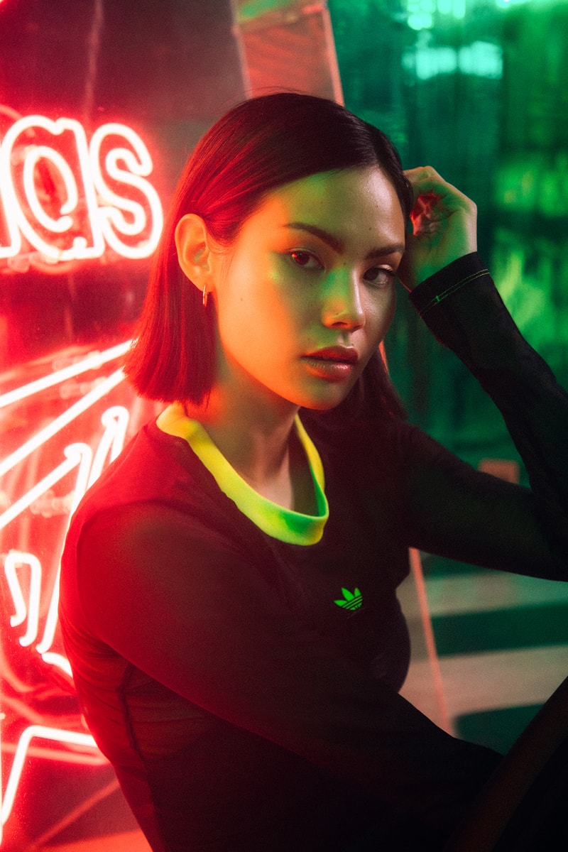 Fiorucci x adidas Originals Collection Mesh Long Sleeve Black