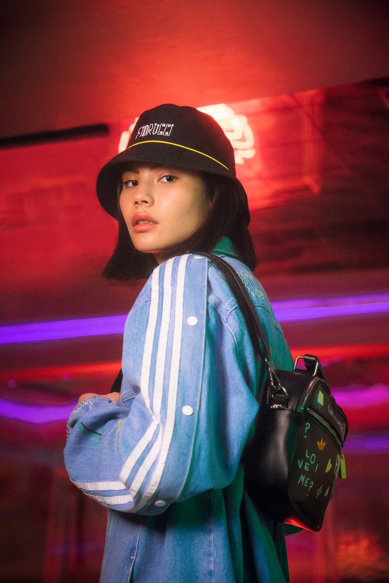 Fiorucci x adidas Originals Collection Backpack Bucket Hat Black