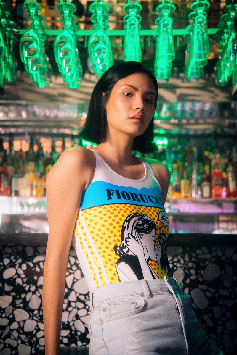 Fiorucci x adidas Originals Collection Cartoon Bodysuit