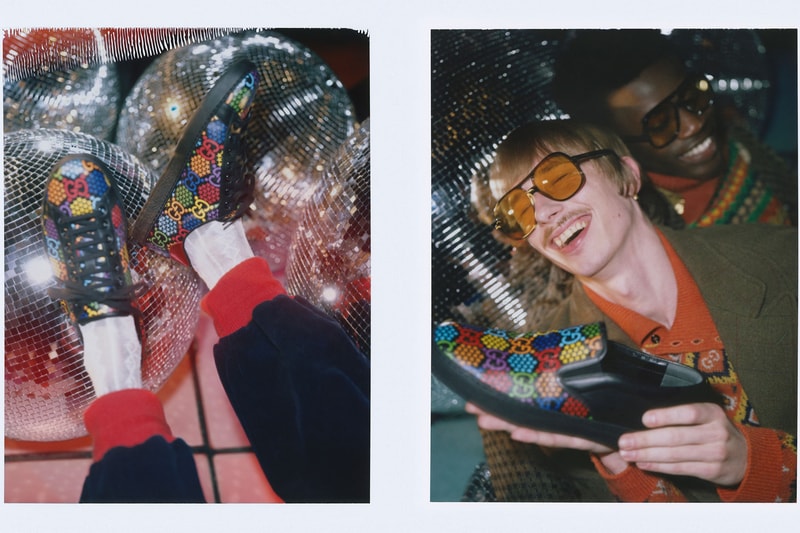 Gucci chicago nba all-star weekend pop-up location gg basketball psychedelic alessadro michele