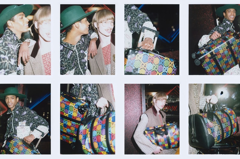 Gucci chicago nba all-star weekend pop-up location gg basketball psychedelic alessadro michele