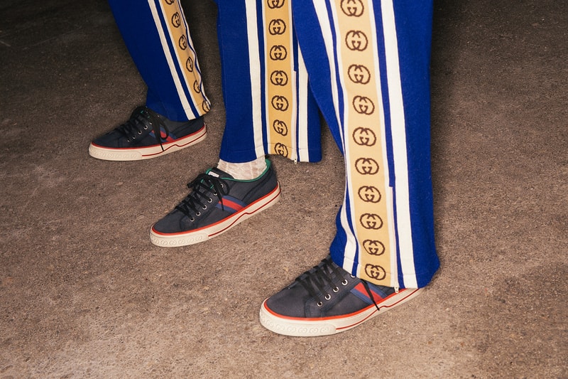 Gucci Tennis 1977 Sneaker Navy