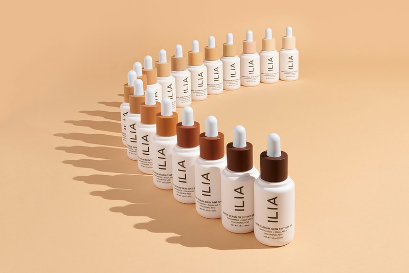 ilia beauty super serum skin tint spf 40 makeup skincare vegan 