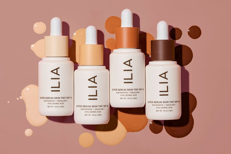 ilia beauty super serum skin tint spf 40 makeup skincare vegan 