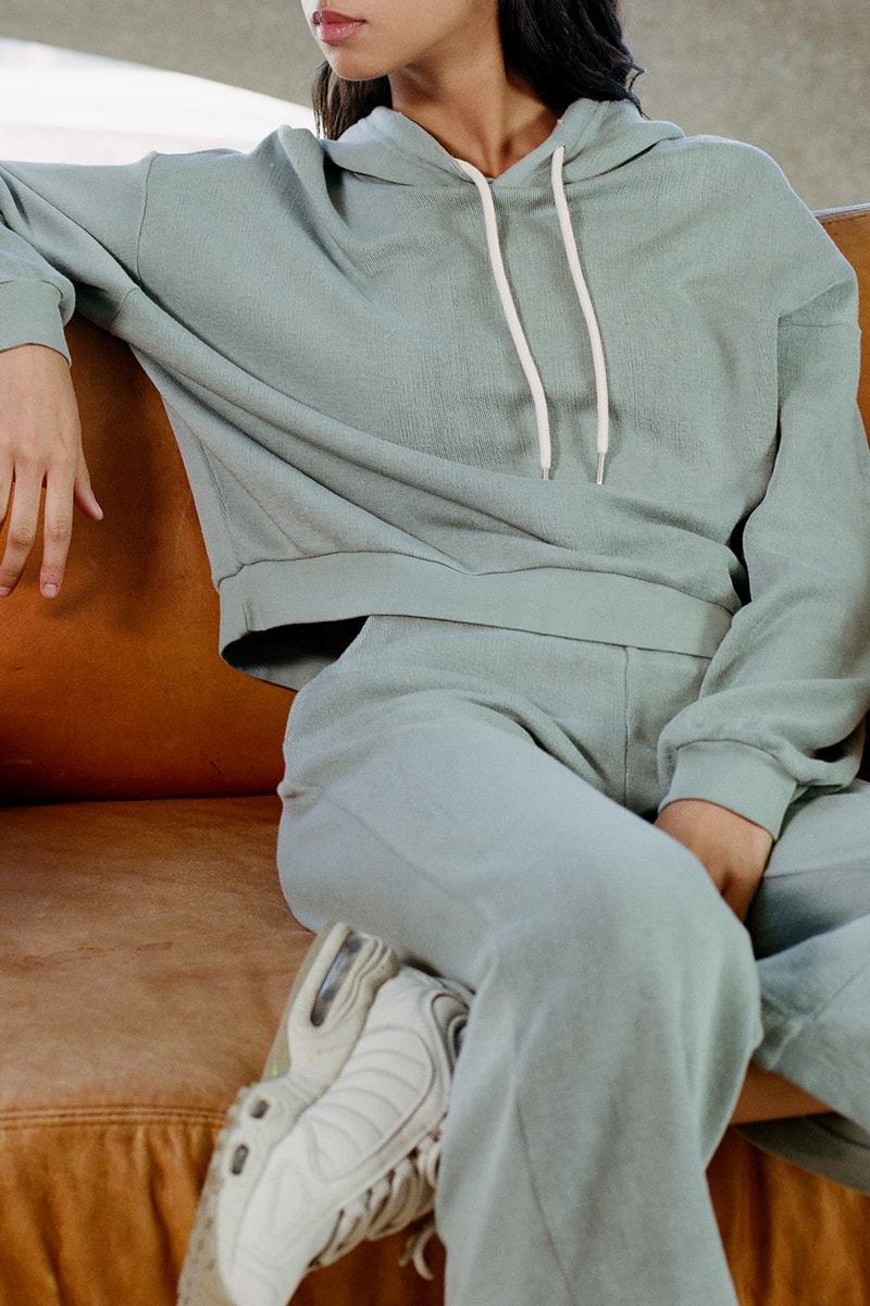 john elliott spring summer collection tank top cargo pants denim jacket dress boots dusty pink green beige joshua tree doolittle house