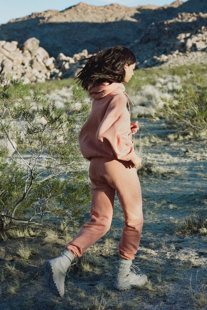 john elliott spring summer collection tank top cargo pants denim jacket dress boots dusty pink green beige joshua tree doolittle house