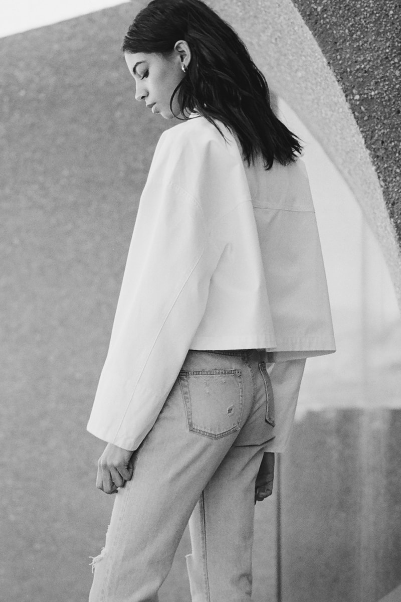 john elliott spring summer collection tank top cargo pants denim jacket dress boots dusty pink green beige joshua tree doolittle house
