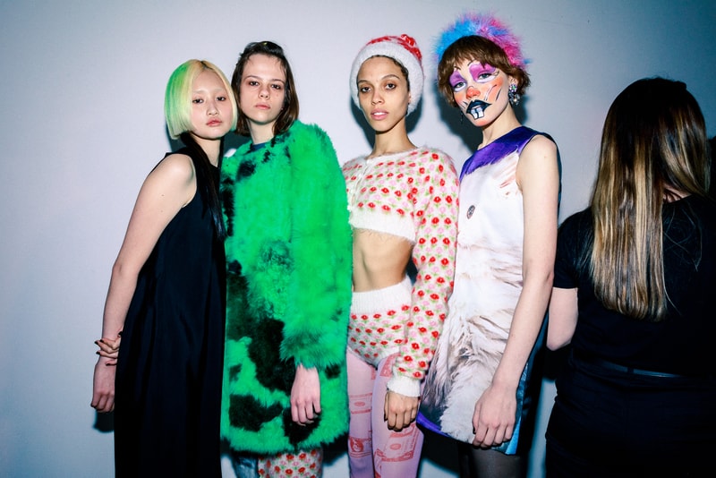 Ashley Williams Fall/Winter 2020 Backstage Collections Beauty Bleach London Hair Makeup London Fashion Week