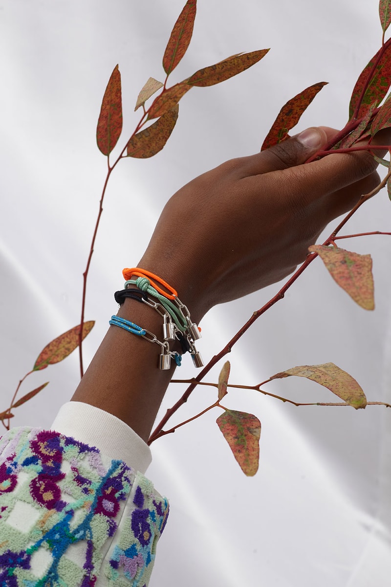 louis vuitton unicef silver lockit virgil abloh bracelets makeapromise campaign charity