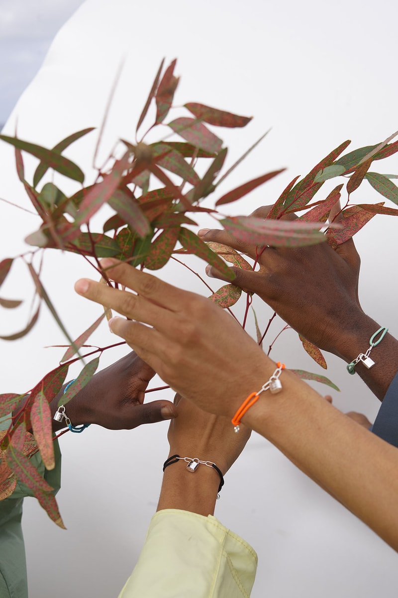 louis vuitton unicef silver lockit virgil abloh bracelets makeapromise campaign charity