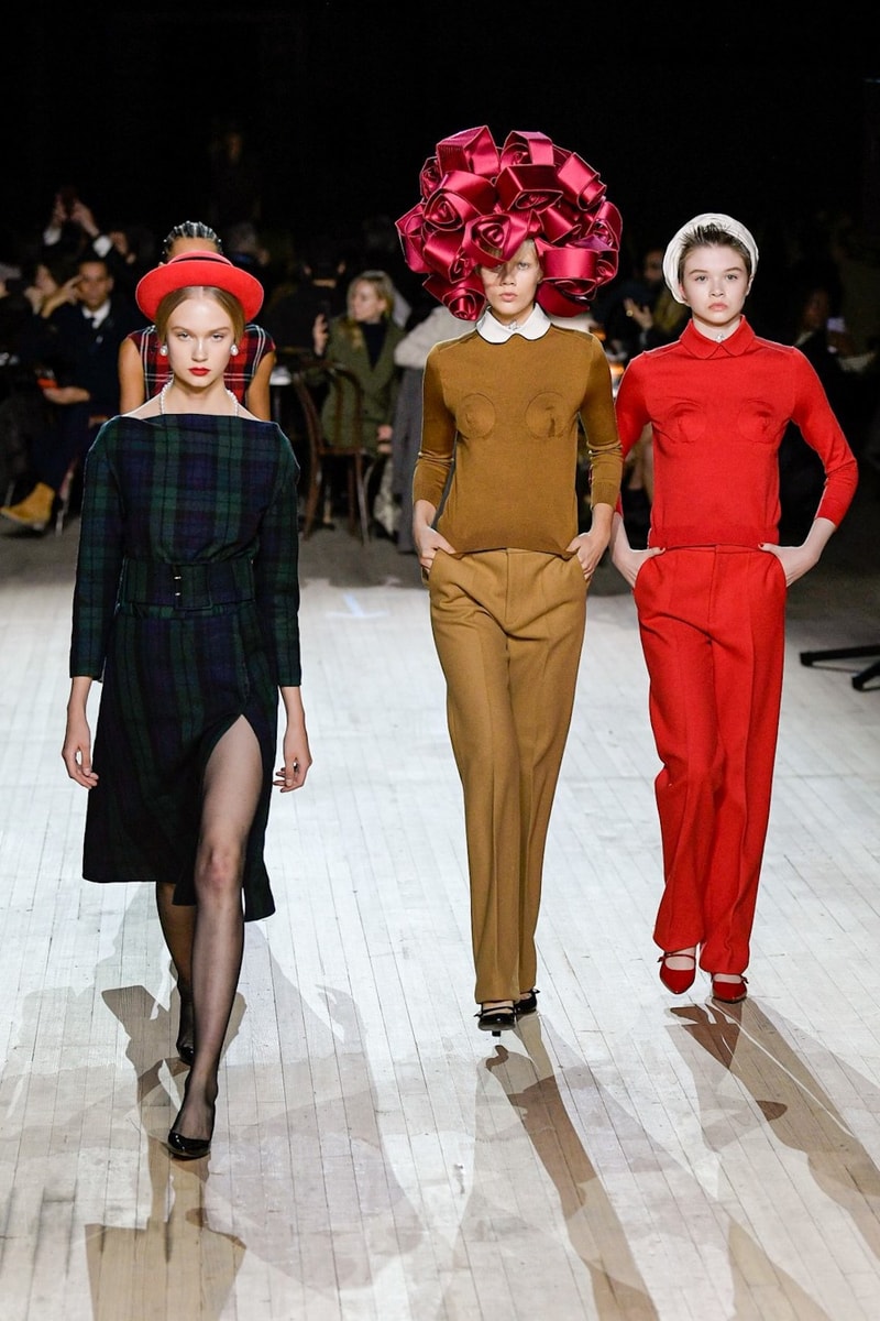 marc jacobs new york fashion week nyfw fall winter collection kaia gerber miley cyrus