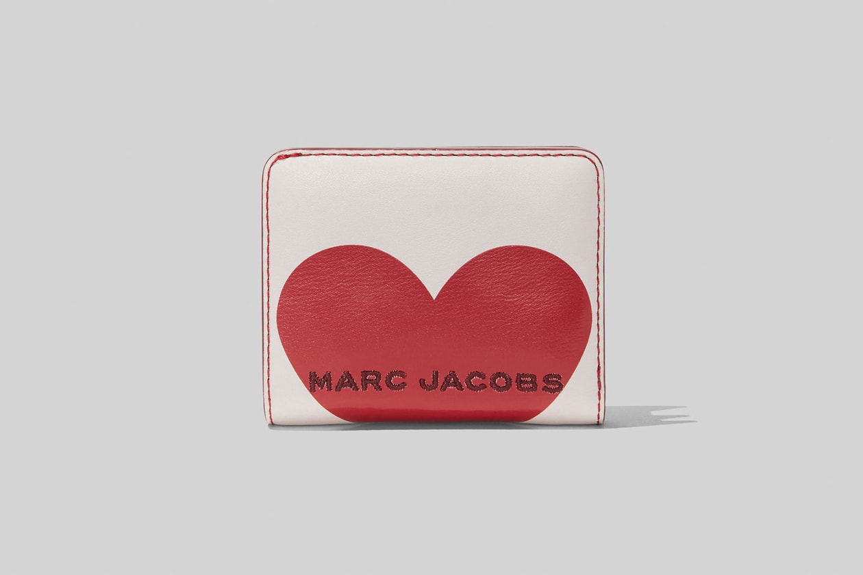 marc jacobs valentines day heart mini box designer bags wallets peanuts