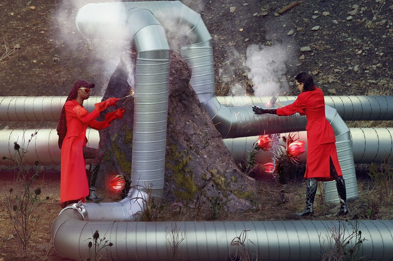 Marine Serre Spring Summer 2020 Campaign Marée Noire