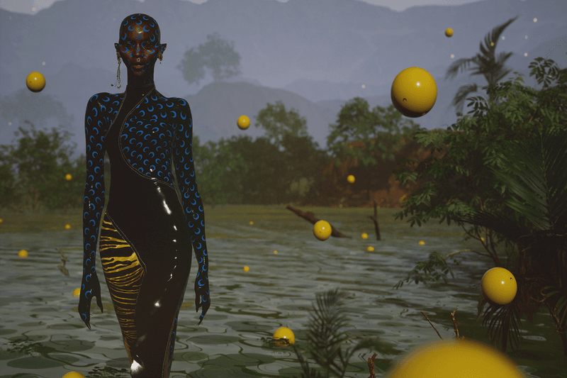 Marine Serre Spring Summer 2020 Campaign Marée Noire